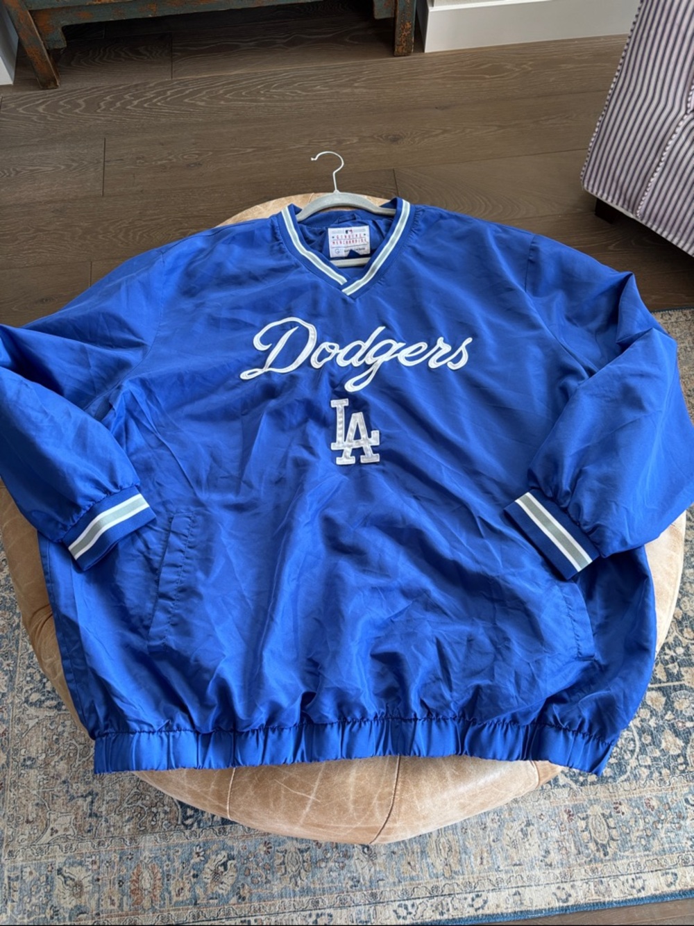 Los Angeles Dodgers Royal Blue Pullover Jacket